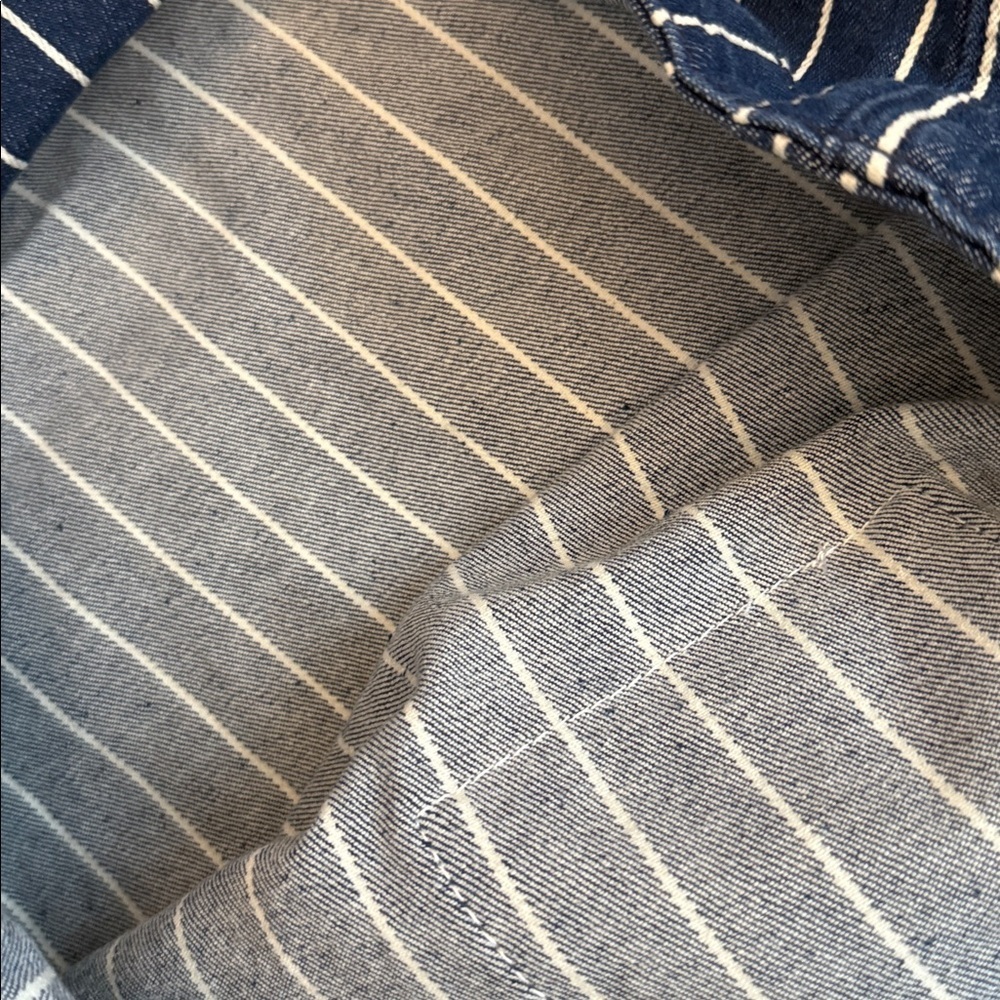 Cello Navy and White Striped Tote - Picture 4 of 5